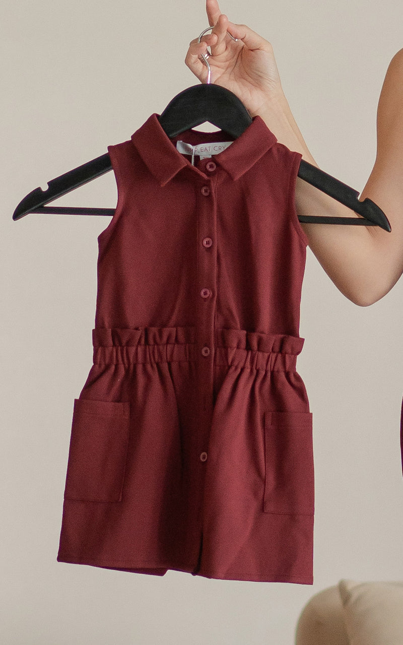 Dakota Sleeveless Girls' Dress