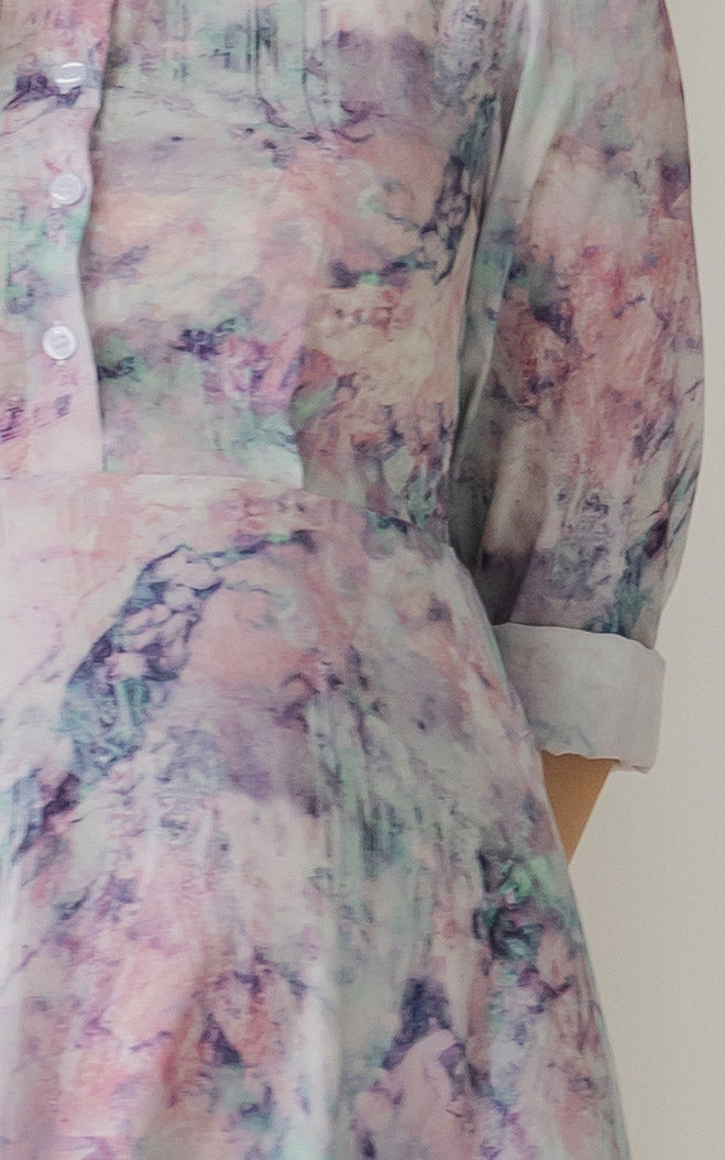 Adeline Tie Dye Nursing Dress