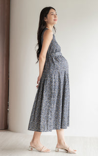 Adriana Floral Pleated Dress