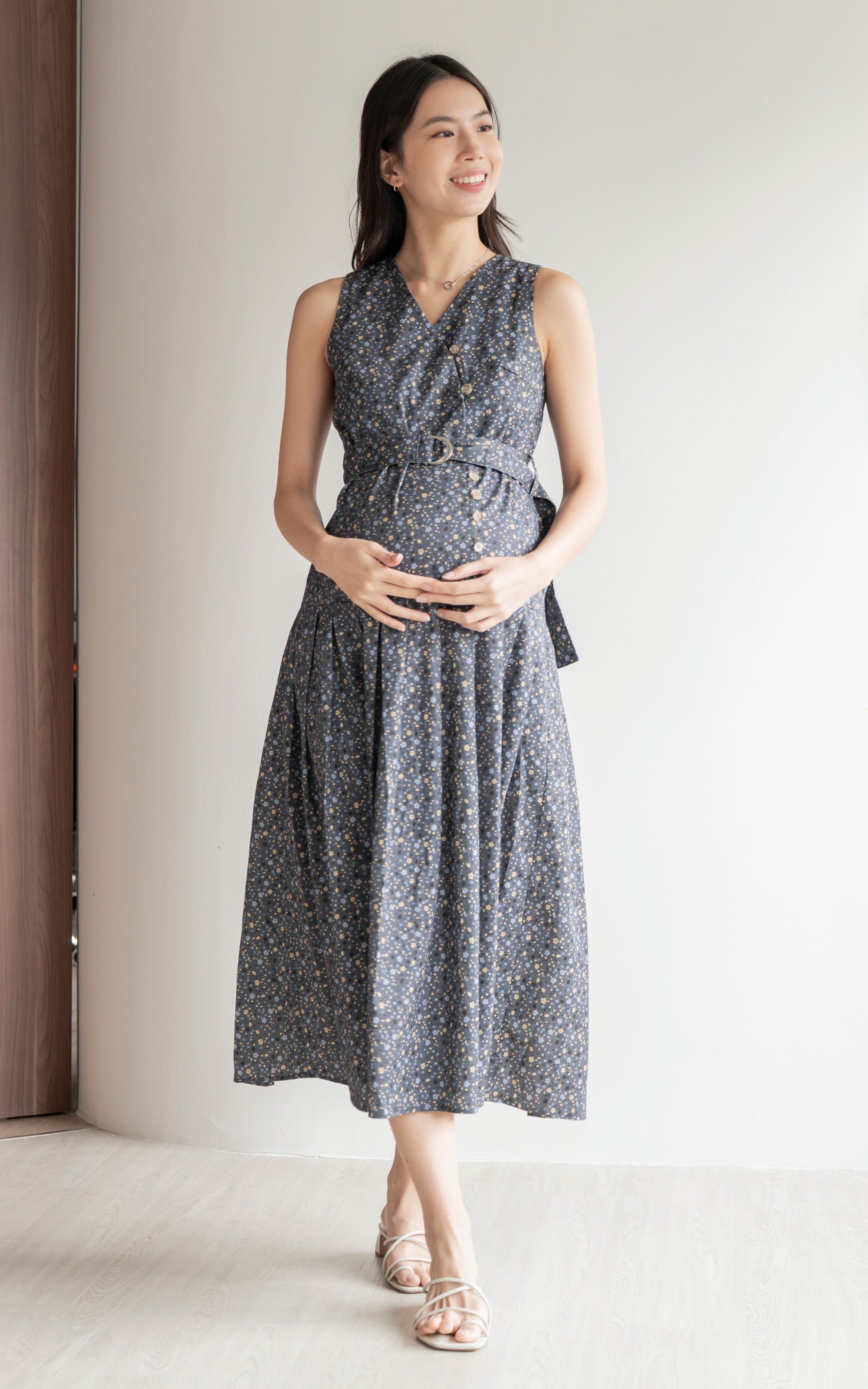 Adriana Floral Pleated Dress – Jump Eat Cry