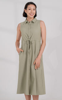 Aitana Nursing Dress in Sage