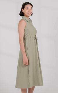 Aitana Nursing Dress in Sage