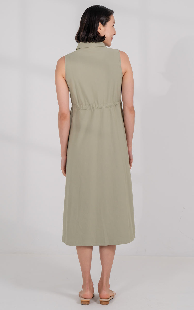 Aitana Nursing Dress in Sage