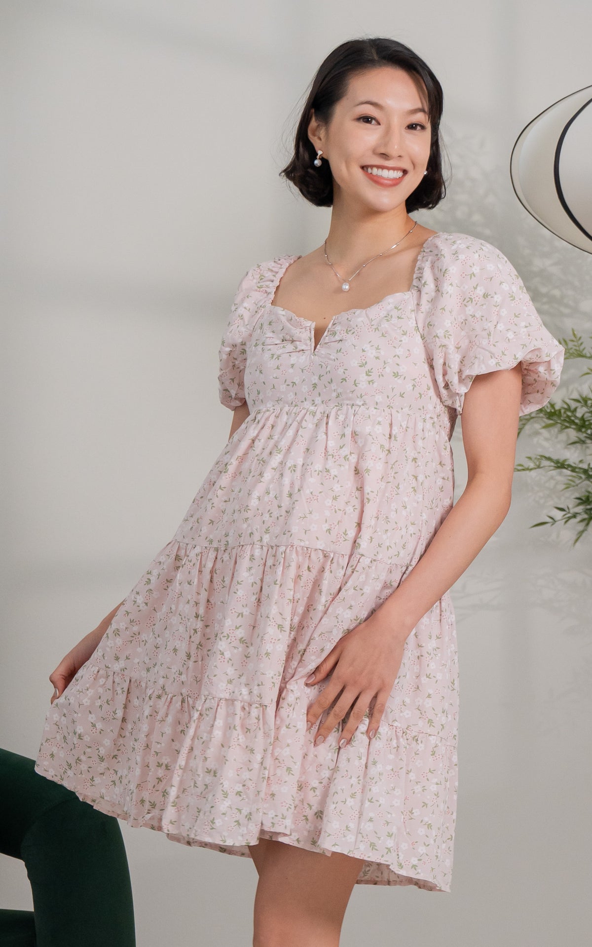 Alora Floral Nursing Dress