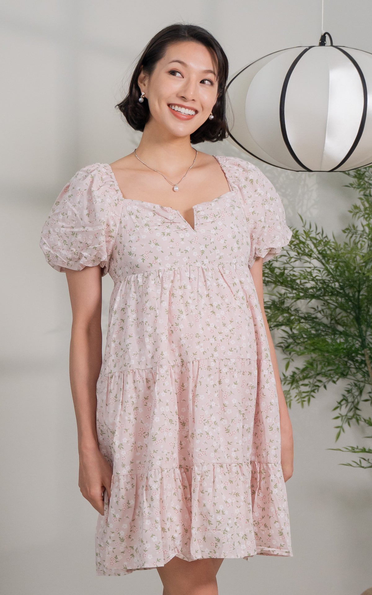 Alora Floral Nursing Dress