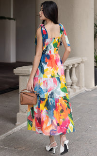 Amina Floral Nursing Dress