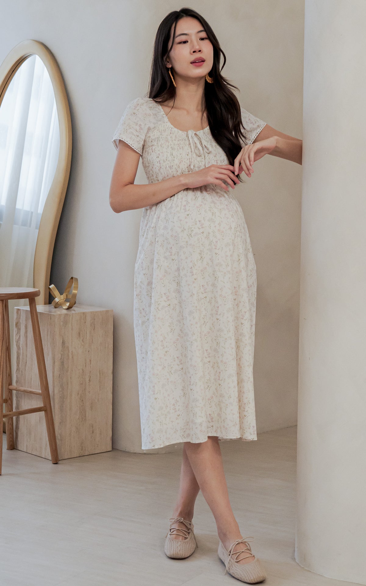 Arleth Floral Nursing Dress