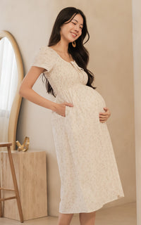Arleth Floral Nursing Dress