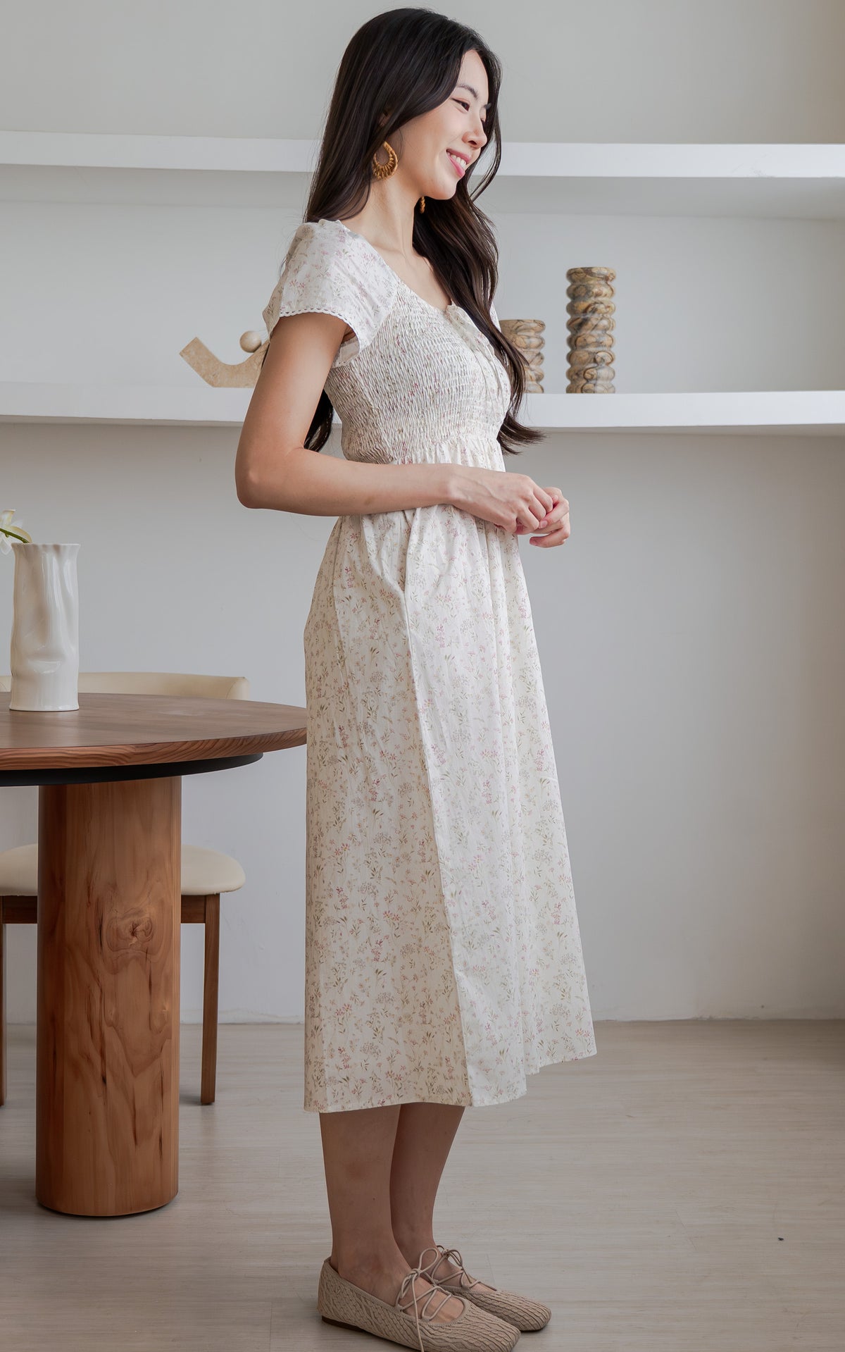 Arleth Floral Nursing Dress