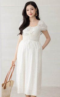 Arlette Floral Nursing Dress