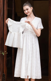 Aylin Eyelet Girl Dress