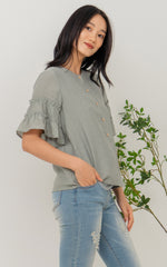 Bertha Flowy Nursing Top