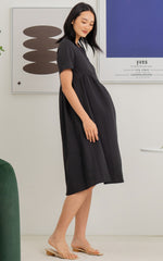 Brooklyn Nursing Dress in Black