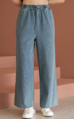 Camille Denim Maternity Pants