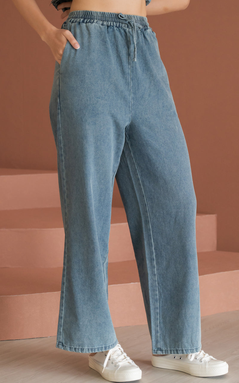 Camille Soft Denim Set