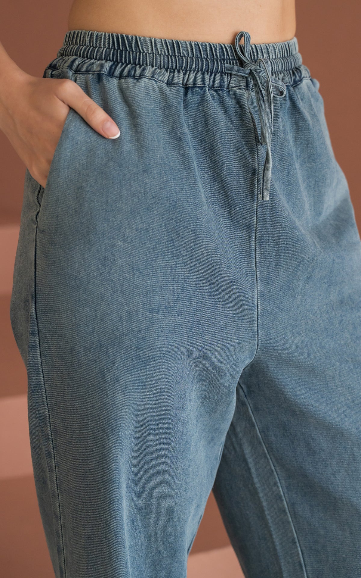 Camille Denim Maternity Pants