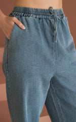 Camille Denim Maternity Pants
