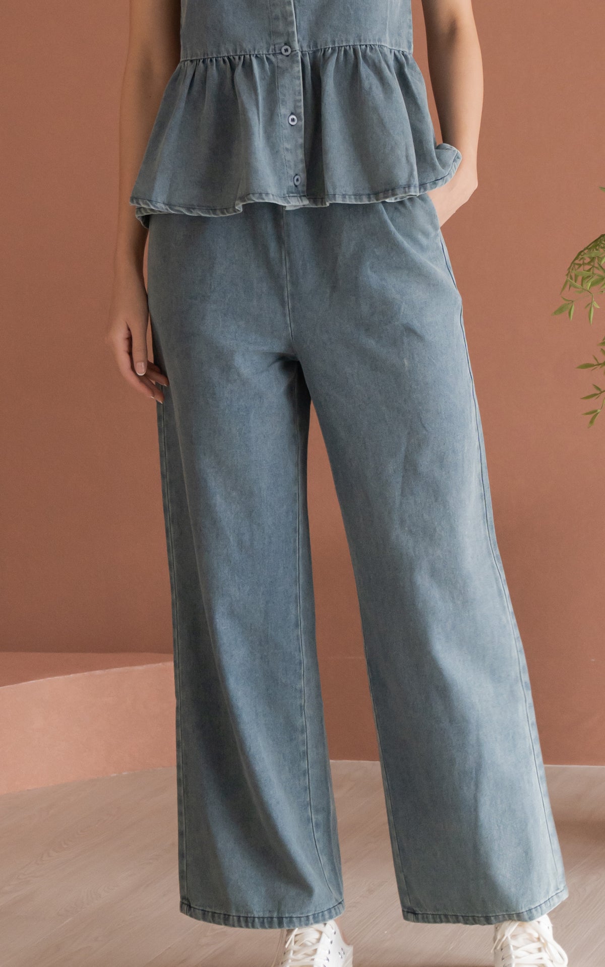 Camille Denim Maternity Pants