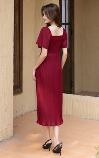 Celestial Pleated Dress