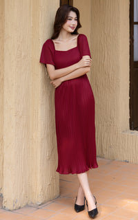 Celestial Pleated Dress