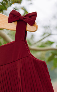 Celestial Pleated Girl Dress