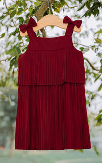 Celestial Pleated Girl Dress