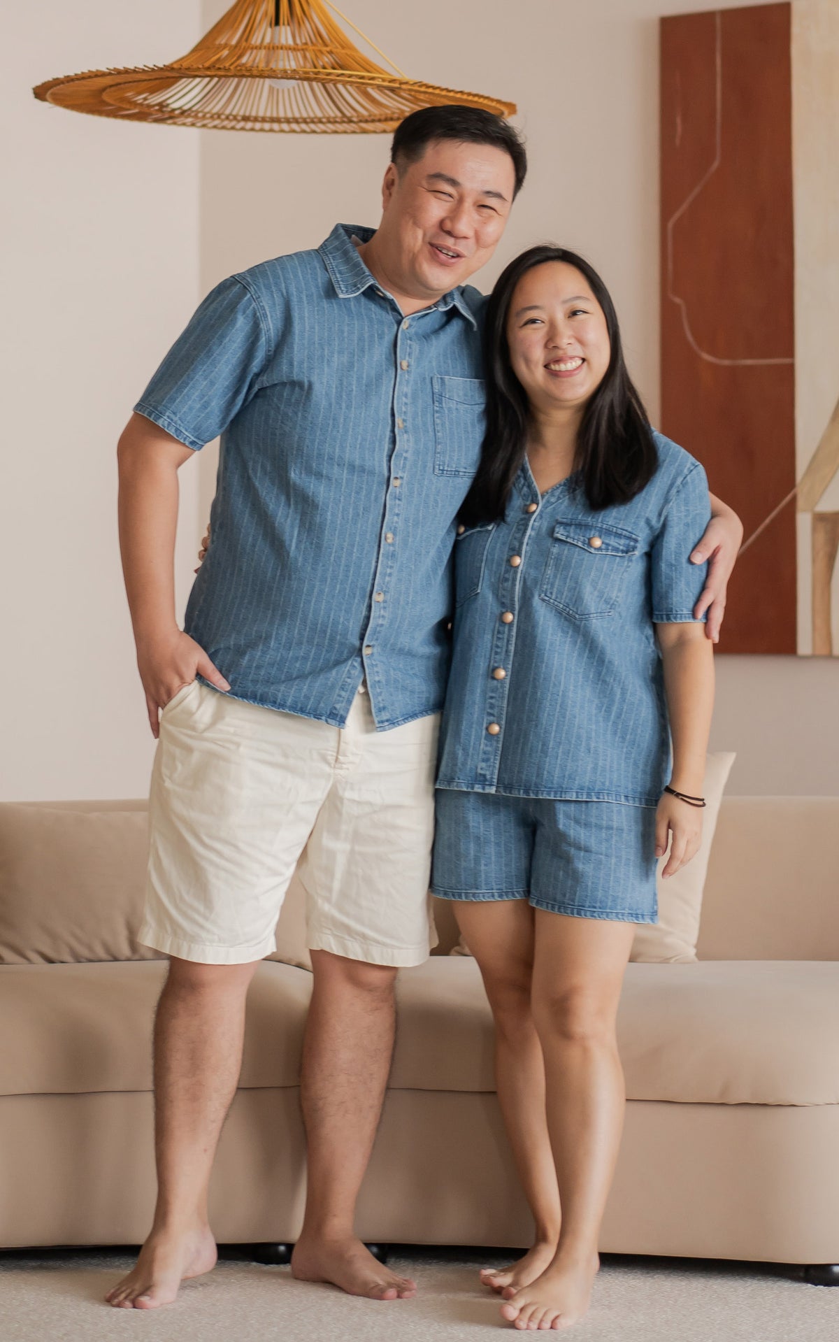 Jordyn Men's Casual Denim Shirt