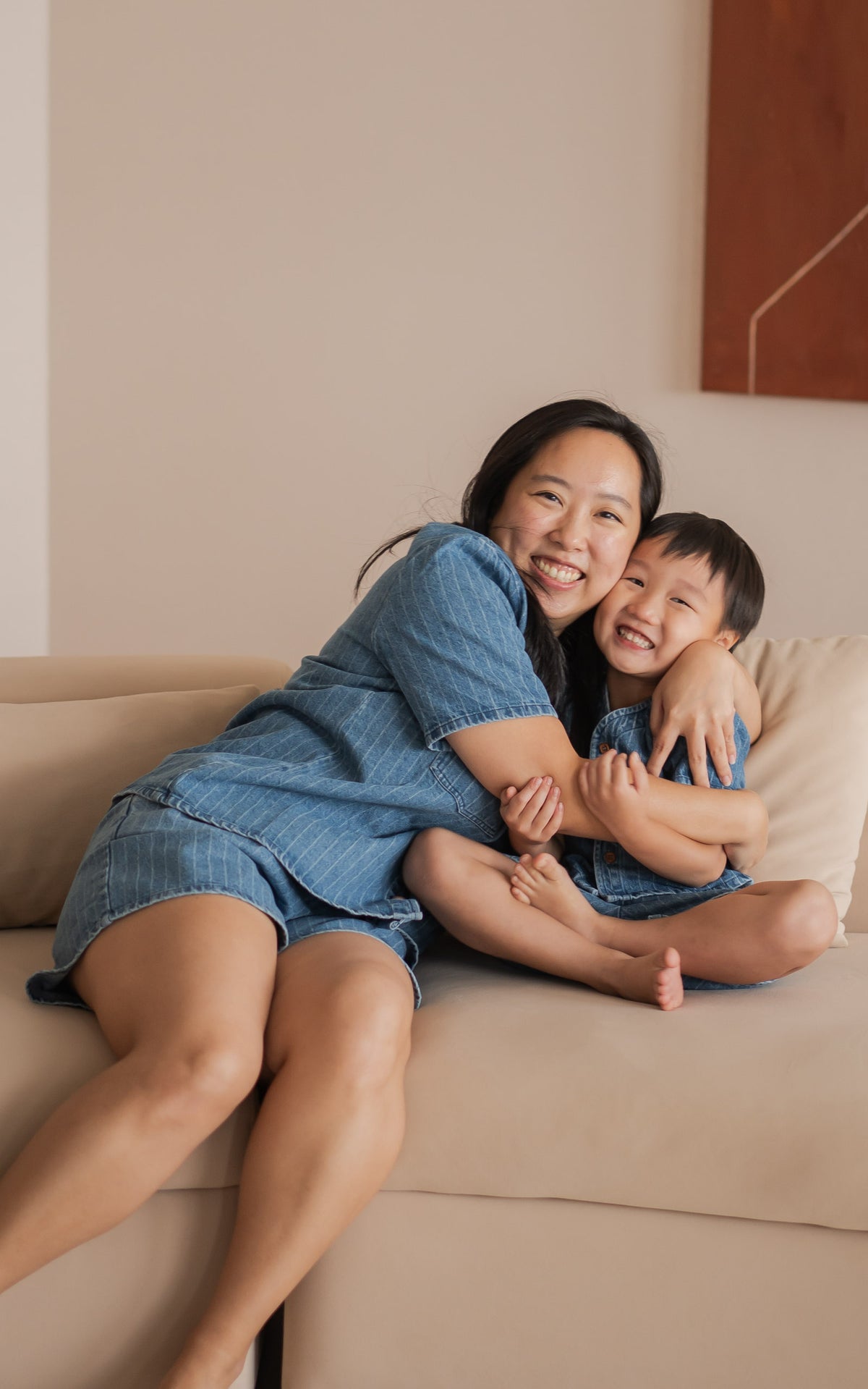 Jordyn Denim Kids Two Piece Set