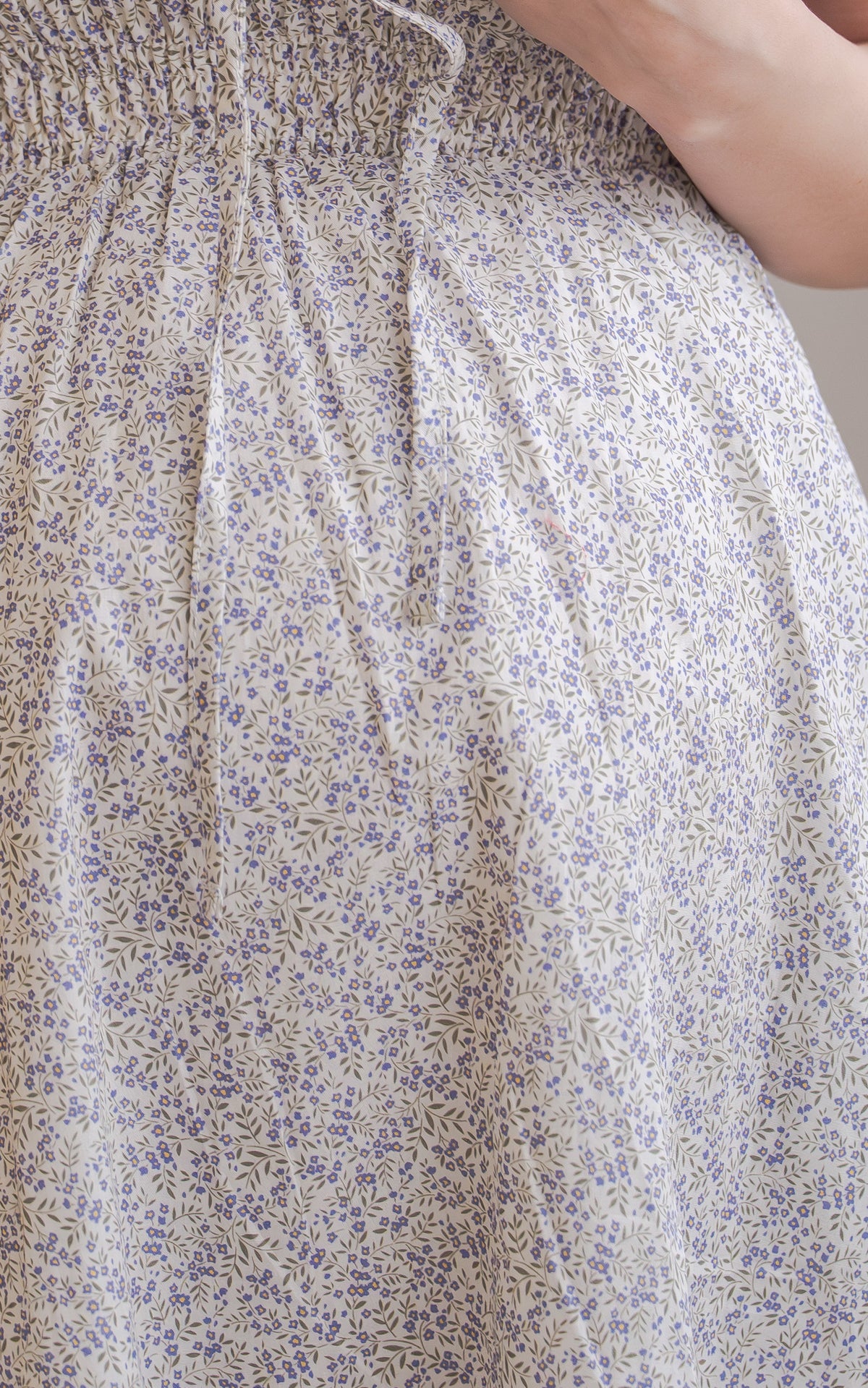 Dorothy Floral Nursing Dress in Purple
