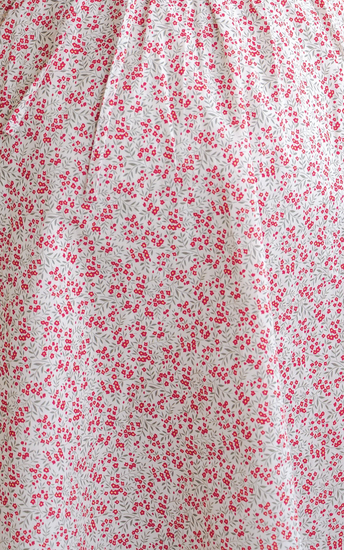 Dorothy Floral Nursing Dress in Red