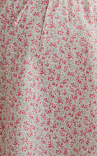 Dorothy Floral Nursing Dress in Red