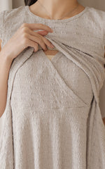 Elise Skater Textured Dress