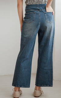 Emely Maternity Pant in Dark Blue