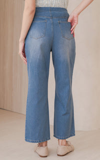 Emely Maternity Pant in Light Blue