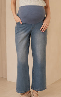 Emely Maternity Pant in Light Blue