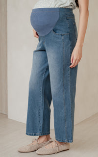 Emely Maternity Pant in Light Blue