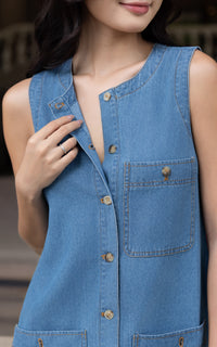 Esme Denim Nursing Dress