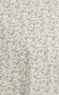 Esther Padded Floral Nursing Dress in Green