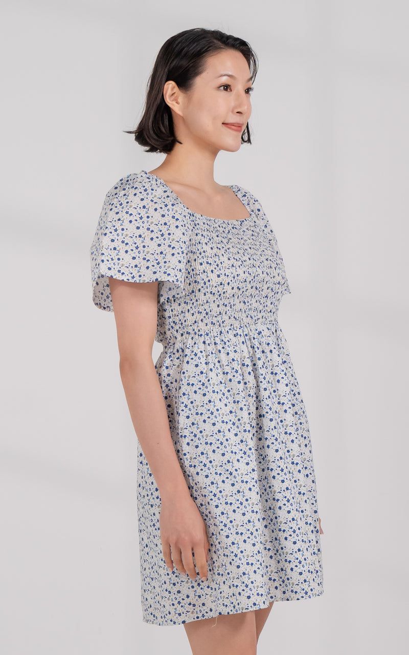 Evangeline Eyelet Nursing Dress