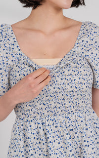 Evangeline Eyelet Nursing Dress