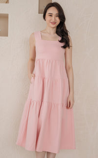 Faith Nursing Dress in Pink