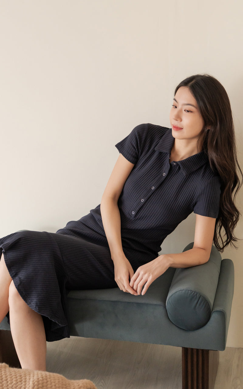 Gia Knitted Mermaid Hem Dress