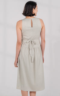 Hallie Nursing Dress in Lime