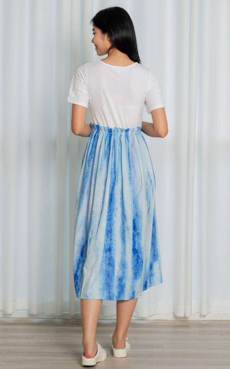 Hana Tie Die Nursing Dress