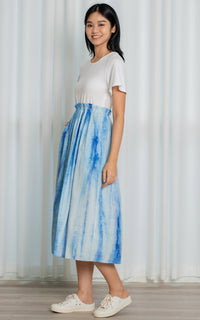 Hana Tie Die Nursing Dress