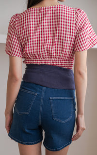Helen Maternity Denim Shorts