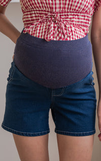 Helen Maternity Denim Shorts
