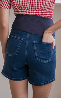 Helen Maternity Denim Shorts