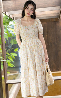 Holly Floral Smocked Dress