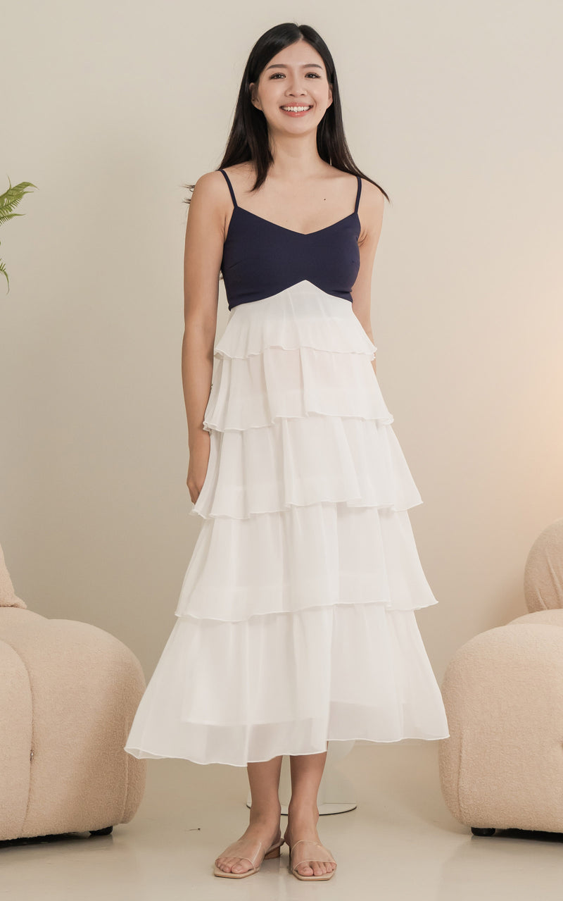 Alaia Tiered Nursing Dress